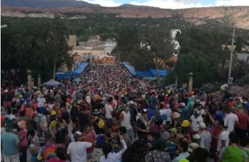 El Pujllay, el "diablo de la alegría", está de fiesta en la Quebrada de Humahuaca