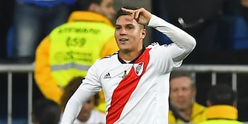 Juan Fernando Quintero es seguido de cerca por el Ajax de Holanda\u002E (AFP)