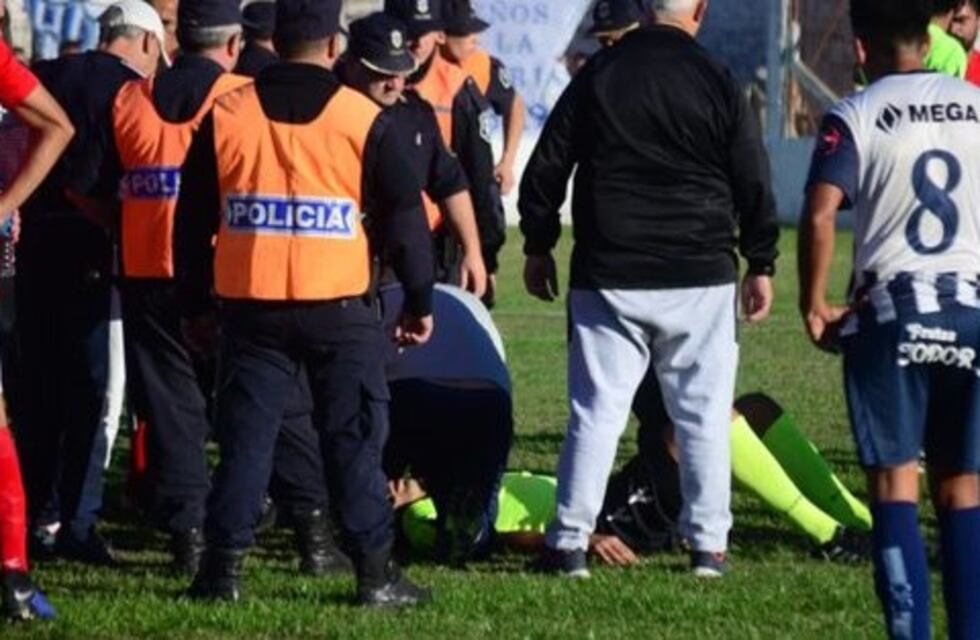 Violenta agresión contra un árbitro en un partido del torneo Regional Amateur