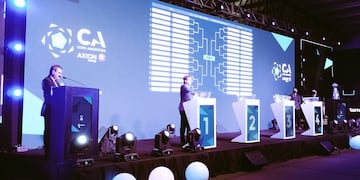 Este miércoles se sorteó la Copa Argentina en Ezeiza (Foto: Prensa Copa Argentina).