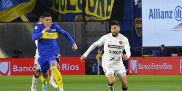 Silvio Trucco le anuló un gol a Patronato ante Boca.