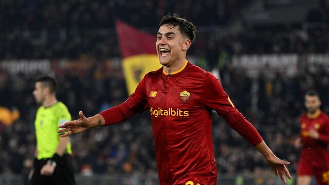 Paulo Dybala está en un gran nivel en este 2023 y es la gran figura de la Roma. (AP).