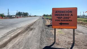 Modificaciones en el ingreso a la ruta 280S desde la ruta 34