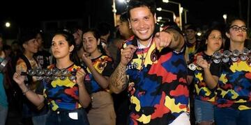 Un puntaltense en la mejor Comparsa de Concordia