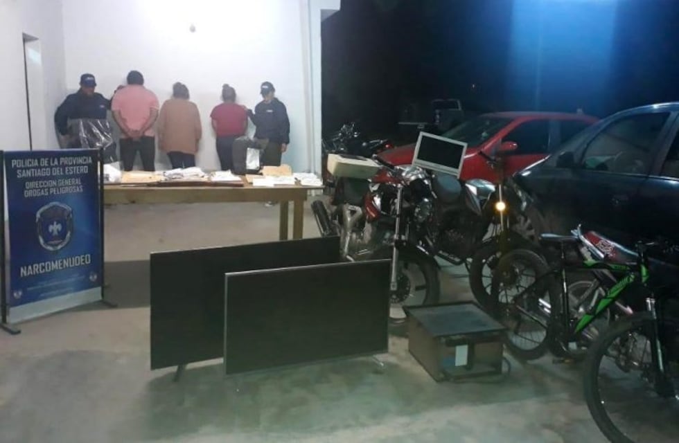 Realizaron allanamientos por narcomenudeo en la ciudad de La Banda