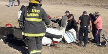 Efectivos mendocinos aseguraron que no hubo testigos de laccidente\u002E