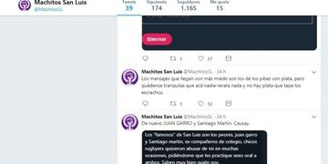 Las puntanas eligieron las redes para escrachar a sus abusadores\u002E