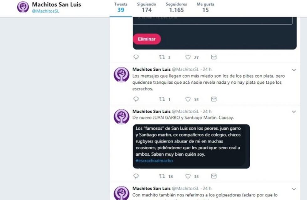 Efecto Thelma: en San Luis las mujeres también se animaron a hablar