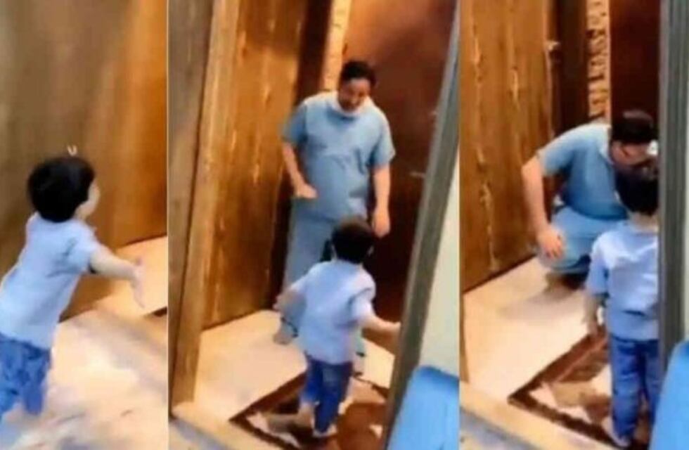 Viral: el médico que lloró porque le rechazó un abrazo a su hijo