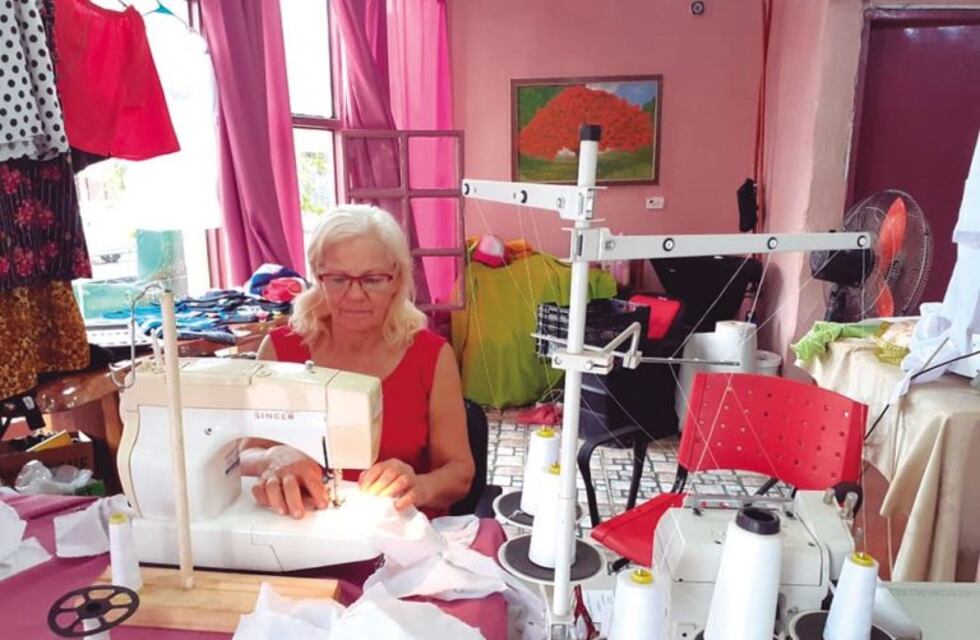 Una mujer de Puerto Rico entregó más de 300 barbijos gratis en 72 horas