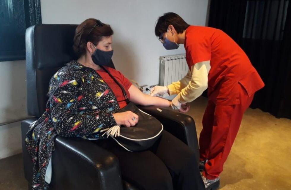 Se realizó la colecta externa de sangre en conjunto con la Peña "Los Gauchos de Boedo"