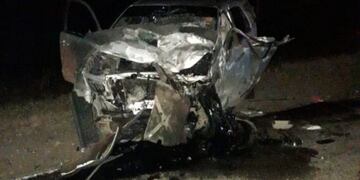 Accidente vial en la ruta 5, Salta\u002E (Web)