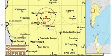 El sismo de 3\u002E3 grados en la escala de Richter se produjo en San Juan\u002E