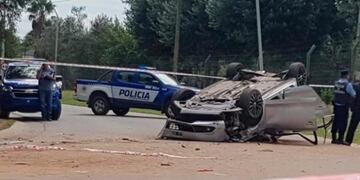Accidente de transito en Villa Warcalde dejó un saldo de dos muertos\u002E