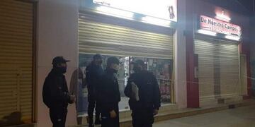 Asalto a un comerciante chimbero\u002E