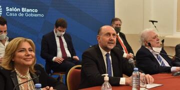 Asunción de Martorano como ministra de Salud de Santa Fe (Prensa Gobernación)