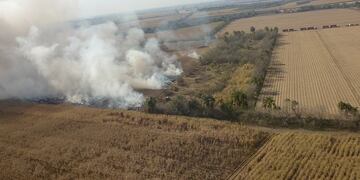 En Tucumán trabajan para evitar que se sigan quemando cañaverales\u002E