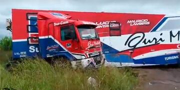 Despiste camión Gurí Martínez