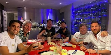La familia Messi celebró el Año Nuevo con una gran reunión familiar (@rodrigo\u002Emessi10)
