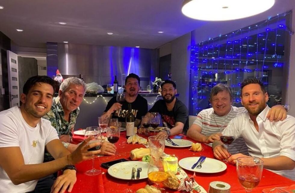 Lionel Messi y Antonela Roccuzzo celebraron el Año Nuevo con una gran reunión familiar