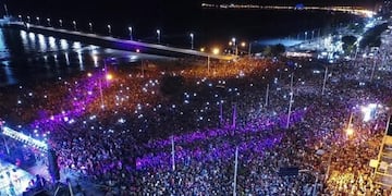 Los Palmeras en Puerto Madryn, Foto: Mariano Di Giusto