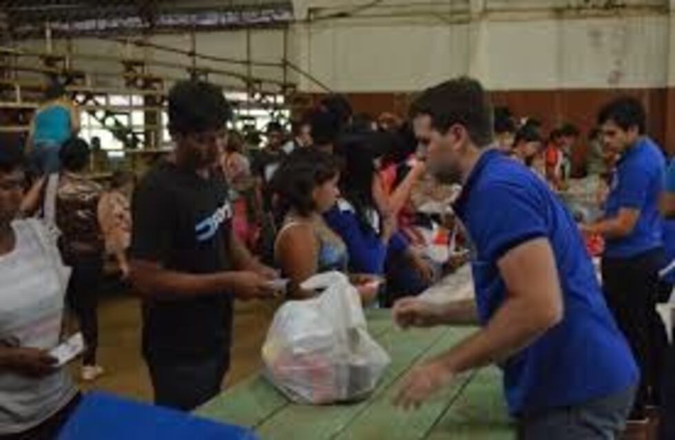 Comida para tareferos de Andresito