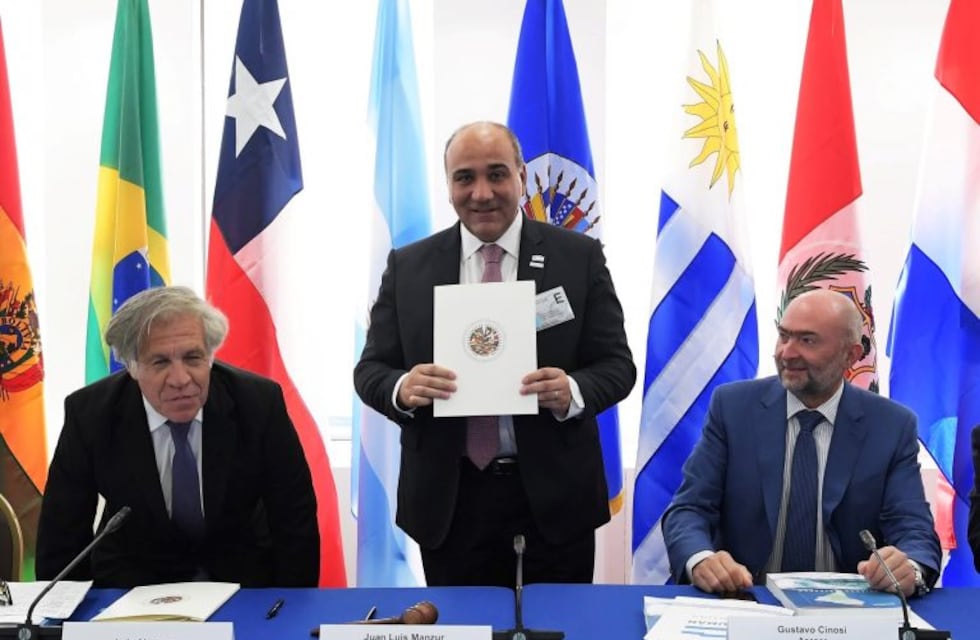 Convenio entre el ZICOSUR y la OEA en Washington