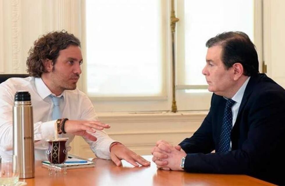 Zamora fue recibido en Casa Rosada por Cafiero y De Pedro