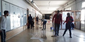 Limpieza en las escuelas\u002E