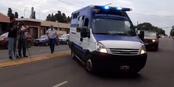 traslado de los amotinados a Campana