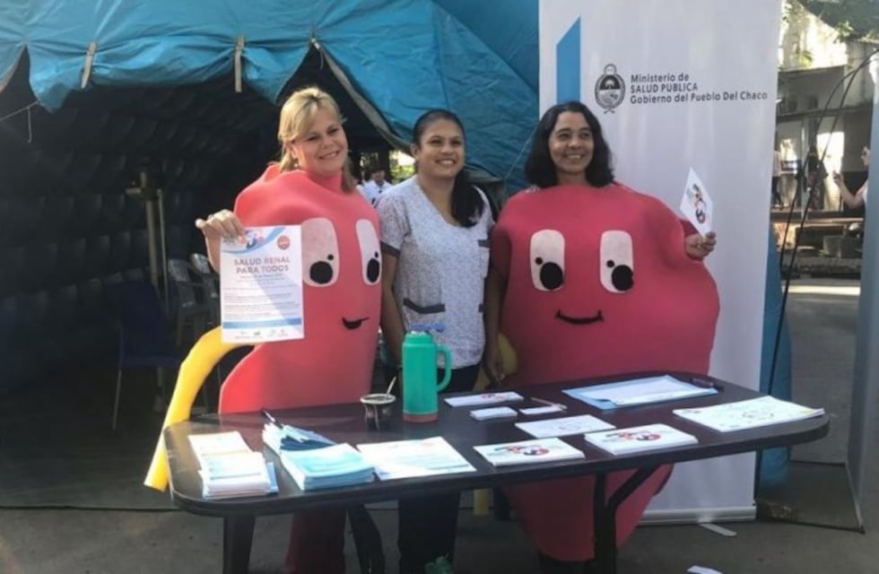 Conmemoran el Día Mundial Del Riñón en el Hospital Perrando