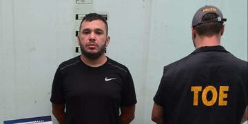 El presunto narcotraficante fue capturado a principios de 2019 en la provincia de Córdoba.