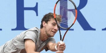 El tenista de 25 años pasó a la siguiente fase tras una hora y cuarto de juego\u002E (Archivo EFE)