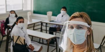 La provincia de San Juan reanudó las clases tras el receso por la pandemia del coronavirus\u002E (Gobernación de San Juan)