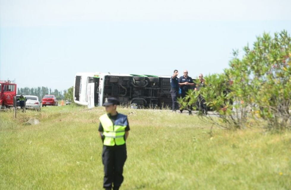 El desgarrador audio de una nena que viajaba en el colectivo que volcó en Lezama
