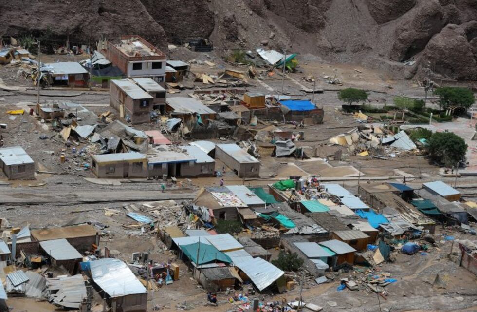 Argentina expresó sus condolencias a Perú y Chile por las víctimas de deslizamientos de lodo