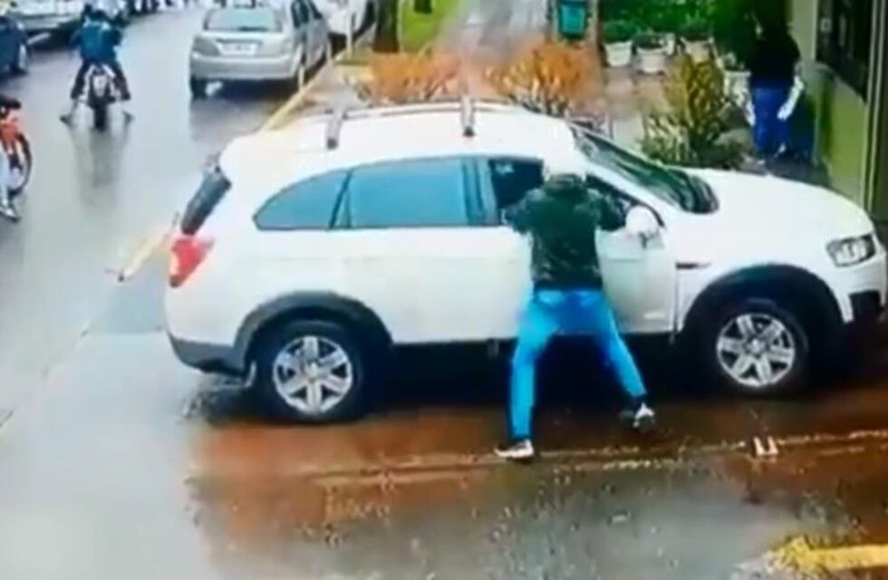 Martínez: motochorros le robaron todo en 20 segundos