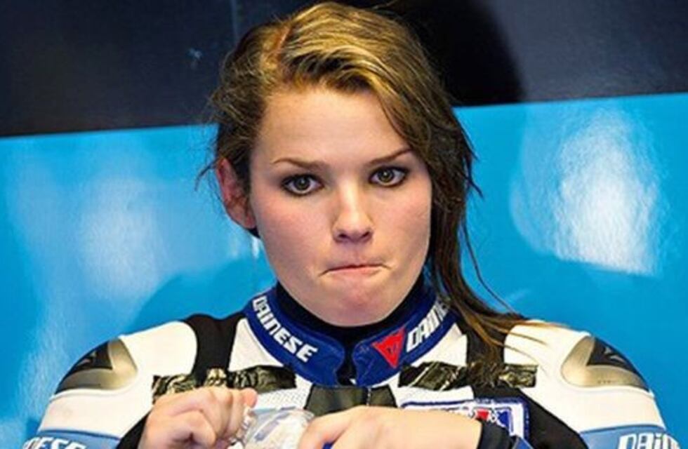 Era una de las promesas del motociclismo mundial y se retiró tras ser abusada sexualmente