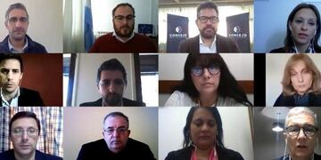 Sesión por Zoom del Concejo
