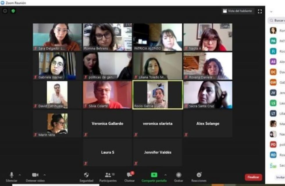 CONMUJER cerró una intensa semana de trabajo