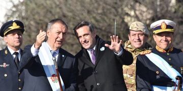 Mestre y Schiaretti en el festejo del 9 de julio en Córdoba\u002E