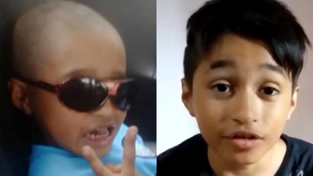 El pequeño fue diagnosticado con un extraño cáncer a los 3 años.