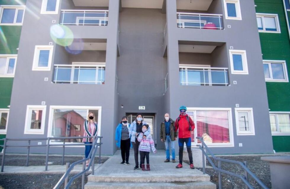 Ushuaia: realizaron una nueva entrega de viviendas