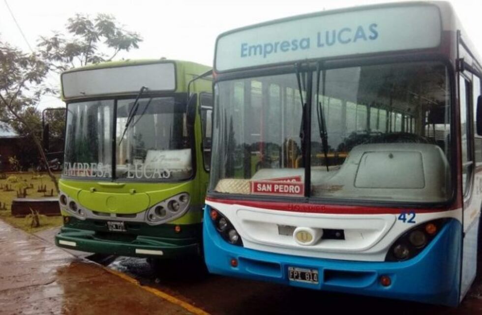 El transporte interurbano de San Pedro retomó el servicio este miércoles