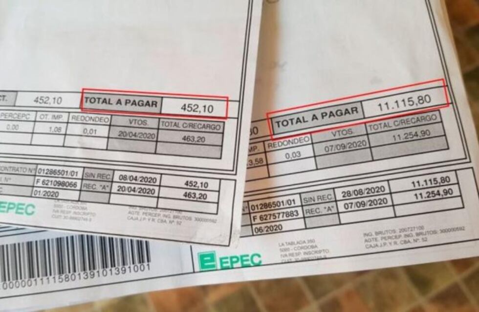 Córdoba: Epec anuncia reducciones de los intereses a morosos