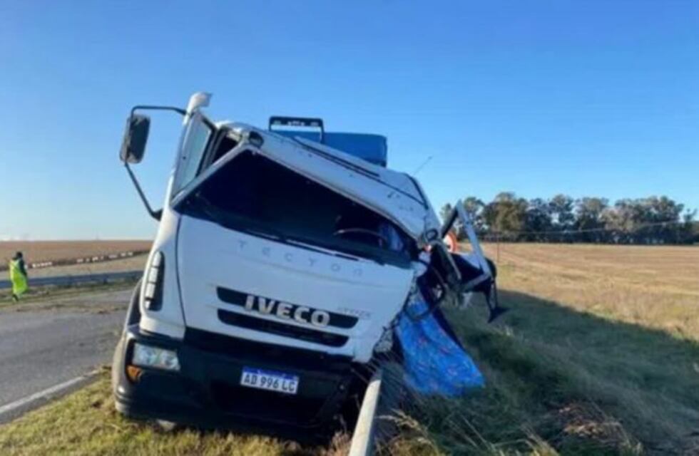 Falleció el camionero azuleño que chocó en la ruta 226