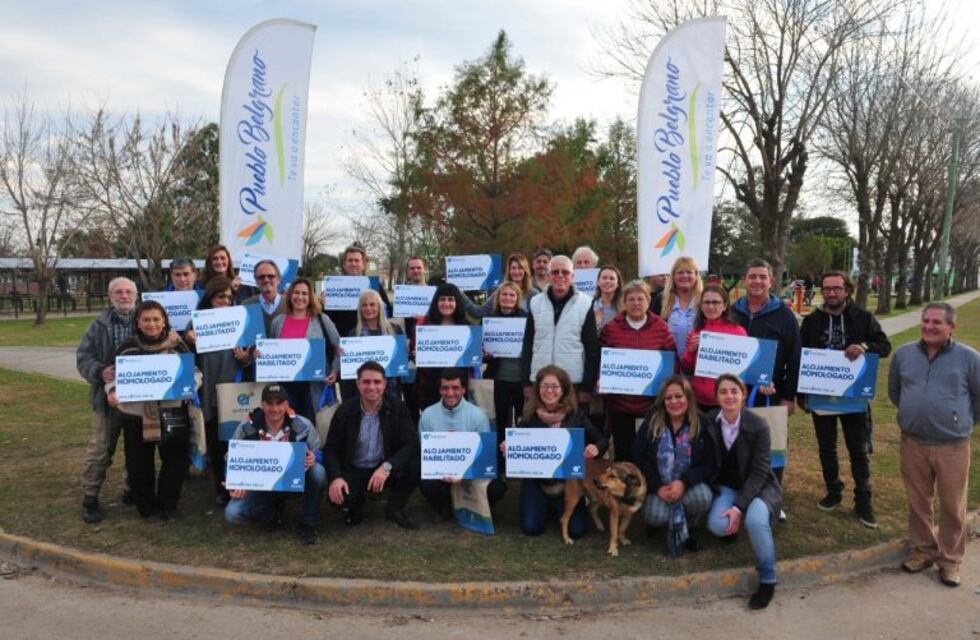 Pueblo Belgrano logró la certificación de 30 alojamientos turísticos