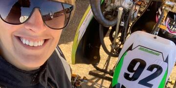 Julia Ballario accidente en Jovita\u002E