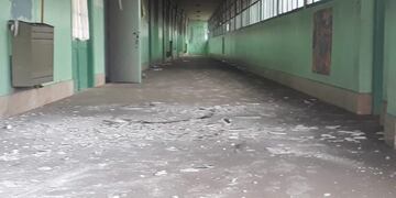 Incendio Escuela Nº 5 (foto/Diario 3)