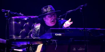 Charly García se presentó en el ex predio de la Rural de Rosario\u002E (Juan José García)